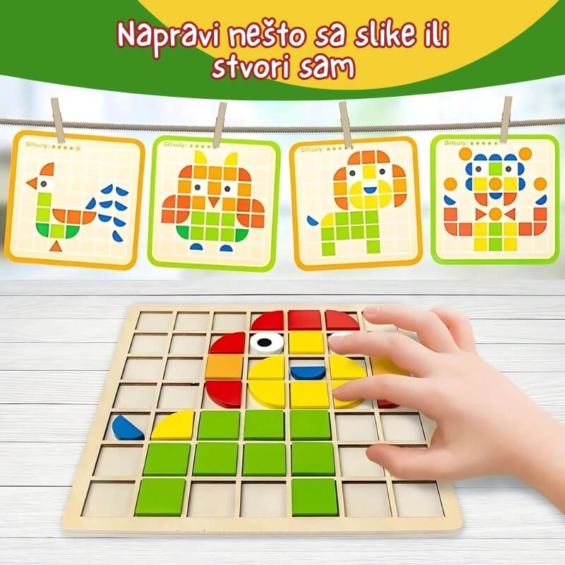 Montesori Mozaik Slagalica