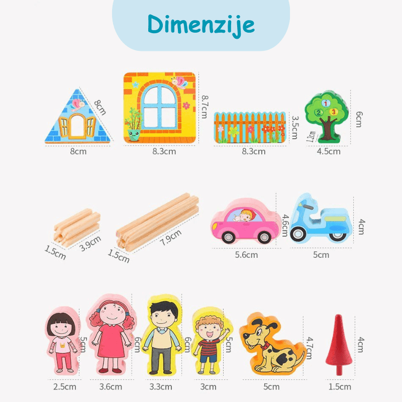 Drveni dvorac - Izgradi svoj dvorac