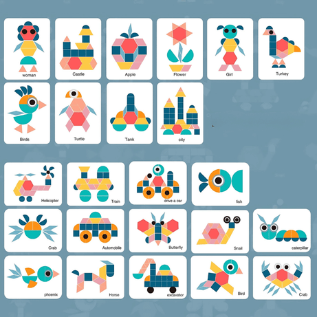 Montesori drvene puzle