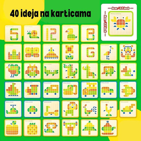 Montesori Mozaik Slagalica