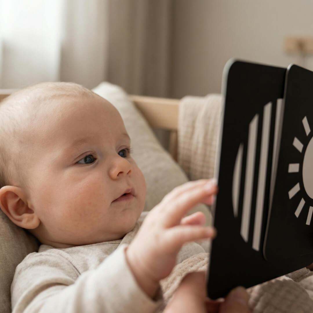 Razvojne kartice za bebe , kontrasne kartice za bebe , crno bele kartice za bebe