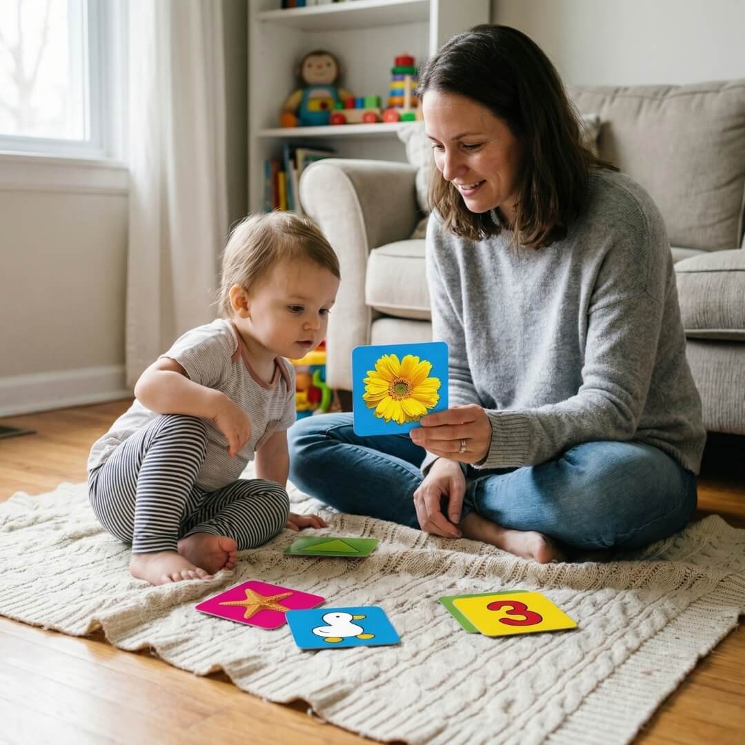 Razvojne kartice za bebe , kontrasne kartice za bebe , crno bele kartice za bebe