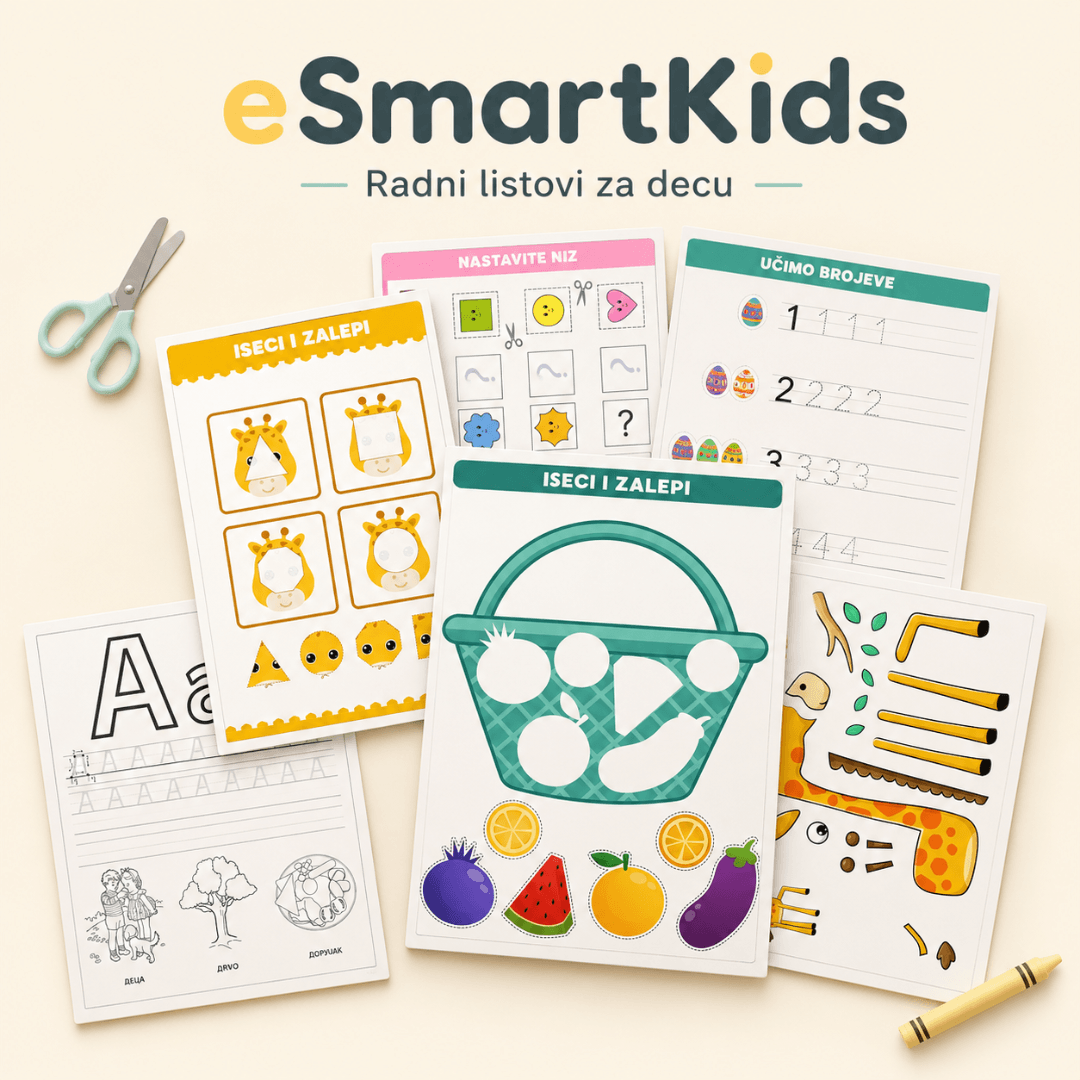 esmartkids aktivnosti - radni listovi za decu - Inovativko SmartKids